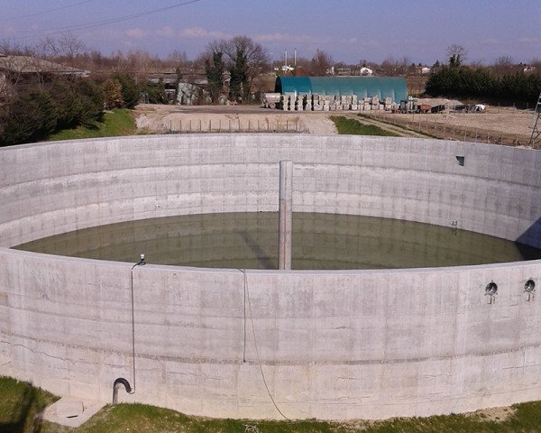 Biogas, vasca impianto digestore - Foto Termoidraulica Ceron Treviso